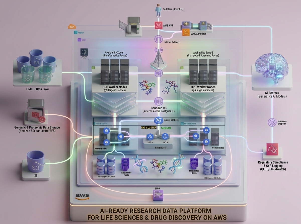 AI-Ready Research Data Platform for Drug Discovery